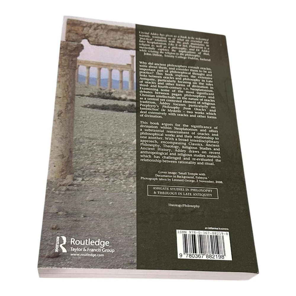 Divination & Theurgy In Neoplatonism Oracles Gods Crystal Addey PB Routledge - Picture 8 of 9